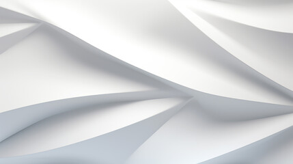 Abstract geometric white background