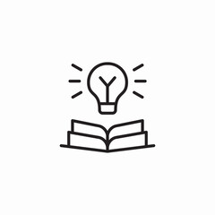 book light education icon sign vector