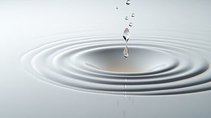 A dropper releases a transparent liquid onto a surface, forming bubbles and splashes, evoking curiosity about the underlying details