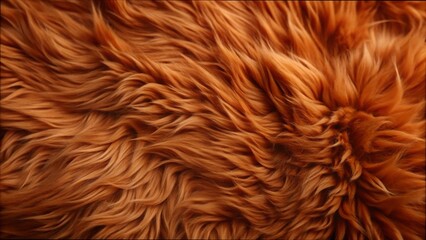 Fototapeta premium Detailed close-up of a furry animal's fur, highlighting the intricate texture and softness of the surface.