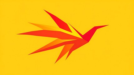 Energetic Abstract Burst Icon with Vibrant Colors