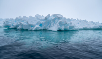 Three-layered Ice, Arctic Svalbard