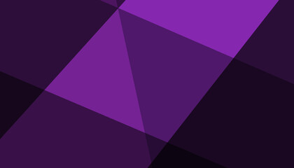 Fototapeta premium Abstract geometric vector background. Different polygon shades of purple.