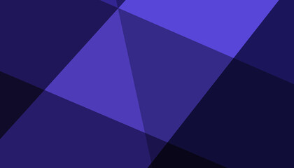 Obraz premium Abstract geometric vector background. Different polygon shades of navy blue.