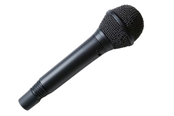 Shotgun Microphone isolated on transparent background, png file, no background png file