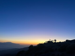 Sunset at Keys View 