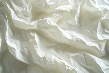 Obraz premium Textured White Paper Background with Crinkles and Shadows