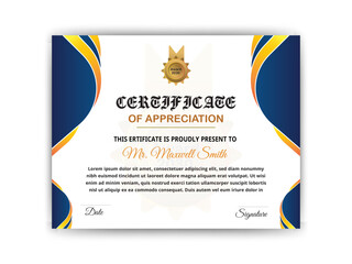 certificate of appreciation design template