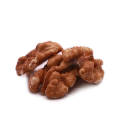 walnut isolated on white background