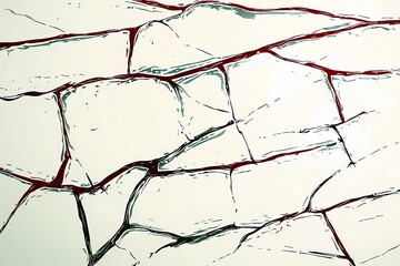 Obraz premium textured glass surface with subtle light reflections, perfect for creating stylish and elegant background elements in design projects and stock imagery collections