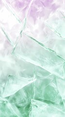 Obraz premium glossy textured glass with a reflective finish and abstract shapes, making it suitable for unique, high-quality stock image backgrounds