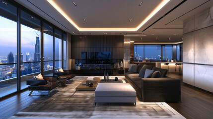 Modern Minimalist Apartment