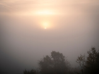 Fototapeta premium sunrise in the mountains