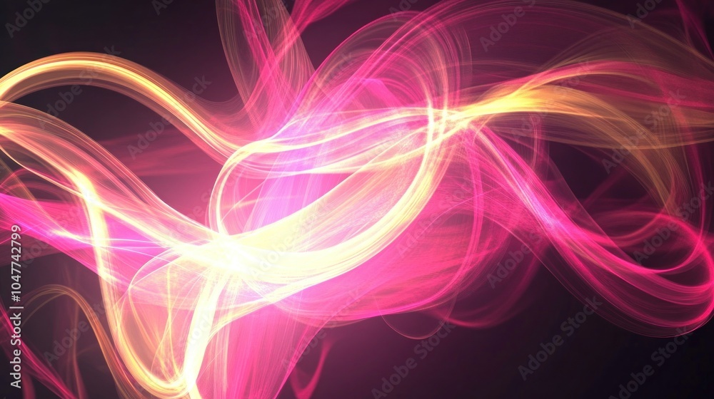 Canvas Prints Abstract Light Trails