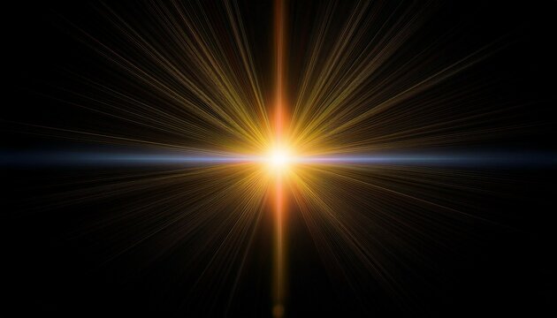 lens flare effect on black background abstract sun burst sunflare for screen mode using sunflares nature abstract rainbow colourful backdrop blinking sun burst lens flare optical rays