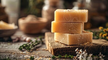 Goat Milk Soap Bars Handcrafted goat milk soap bars with natural ingredients