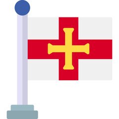 Obraz premium Guernsey Icon