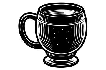  Wine Mug Isolated On White