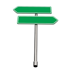 Green Road sign png transparent