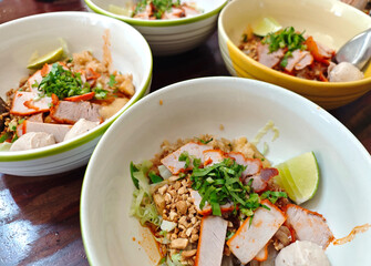 Tom Yum Noodles , Thai noodles