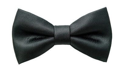 black bow tie