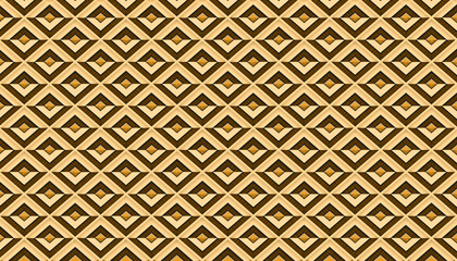 Naklejka premium Yellow gold square diamond embossed ornament modern texture decoration and wallpaper