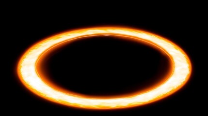 Captivating long exposure shot of LED lights in motion, producing mesmerizing patterns against a dark background. This abstract photograph conveys a sense of movement and modernity for tech-related