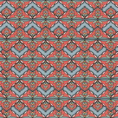 retro pattern surface design textile print vintage oriental