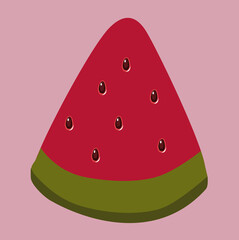 Water melon illustration