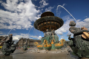 コンコルド広場の噴水