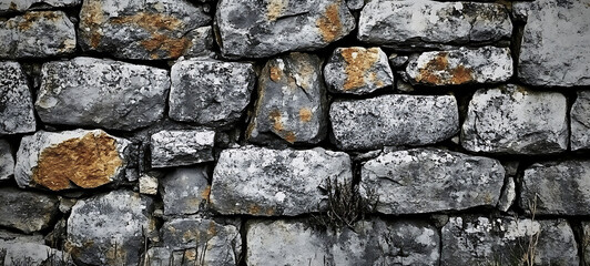 Obraz premium Texture photo of a stone wall for background. created with Generative AI technology