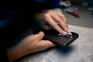 Clean your smartphone camera lens regularly for optimal clarity and high quality images