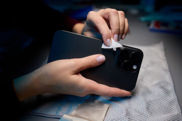 Clean your smartphone camera lens regularly for optimal clarity and high quality images