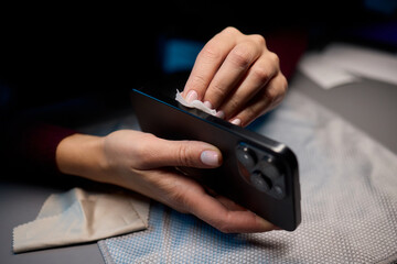 Clean your smartphone camera lens regularly for optimal clarity and high quality images