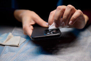 Clean your smartphone camera lens regularly for optimal clarity and high quality images