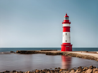 lighthouse on the coast
