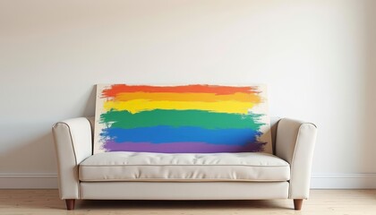  Brighten up your space with a splash of rainbow color