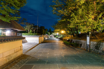 京都祇園の夜景(ねねの道)