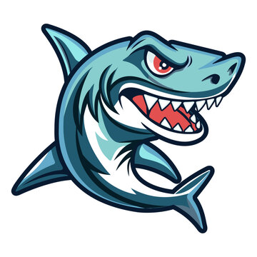 cartoon shark logo4