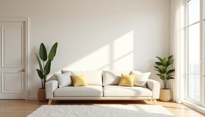  Modern elegance in a minimalist living space