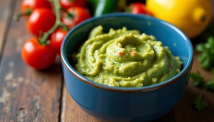  Fresh Guacamole ready to dip