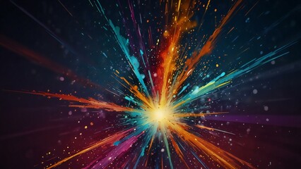 abstract background with lights