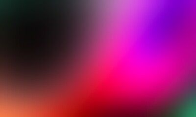 Abstract blurred background image of red, pink, purple colors gradient used as an illustration. Designing posters or advertisements.