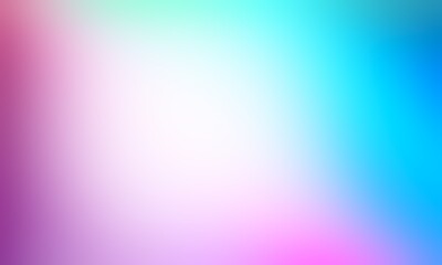 Abstract blurred background image of pink, blue colors gradient used as an illustration. Designing posters or advertisements.