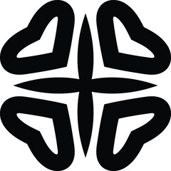 Flower Mandala Tattoo Designs Circular Pattern in the Form of a Mandala Decorative Ornament in Ethnic Oriental Style.