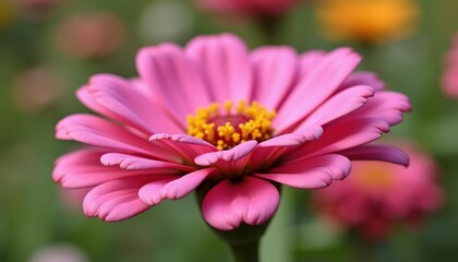 Obraz premium Vibrant Pink Flower in Bloom