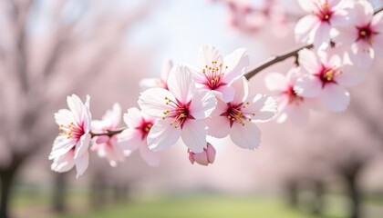 Fototapeta premium Blooming beauty in natures embrace