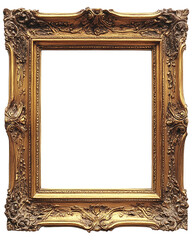 Vintage ornate rectangle frame