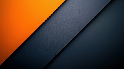 Abstract Textured Stripes in Orange and Black