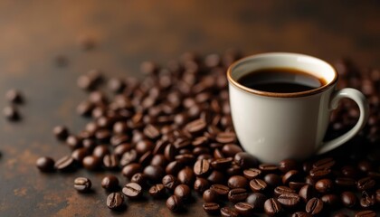 Fototapeta premium A moment of coffee bliss